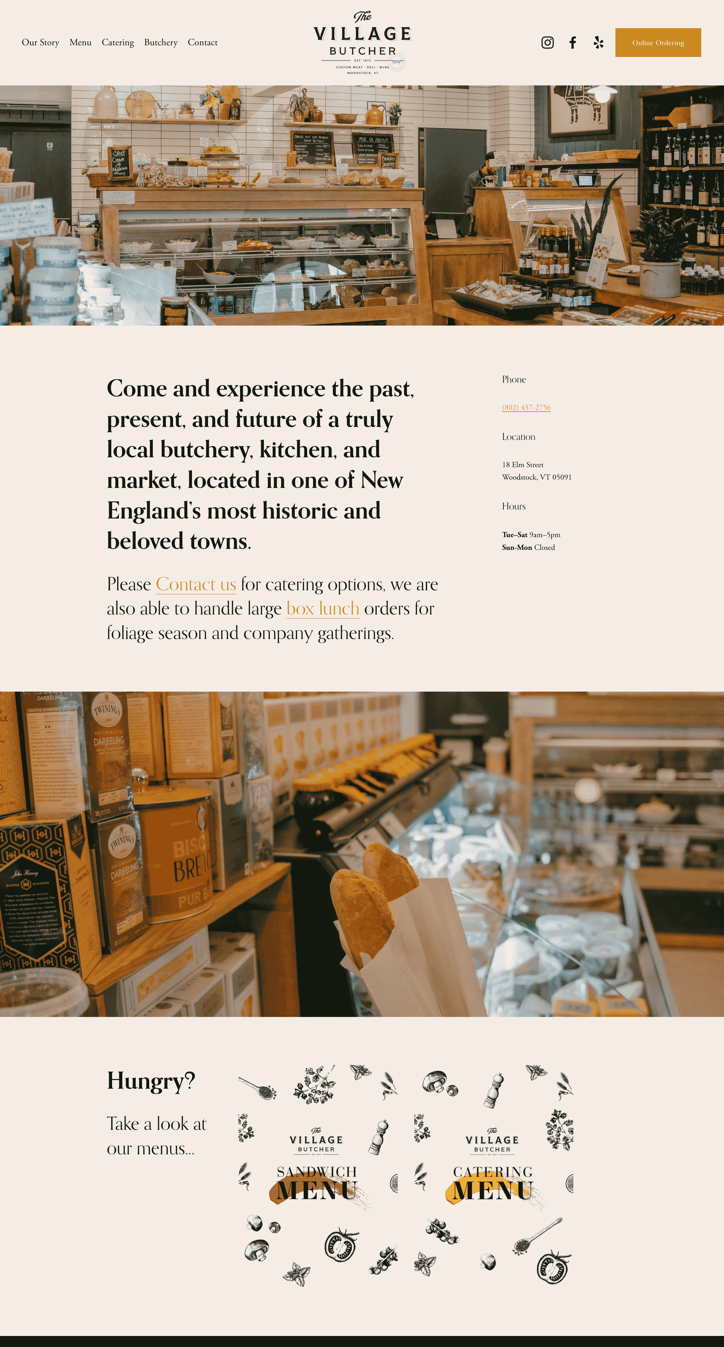 THE VILLAGE BUTCHER
