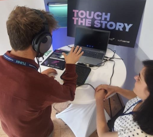 Touch the Story: An immersive mid-air haptic experience