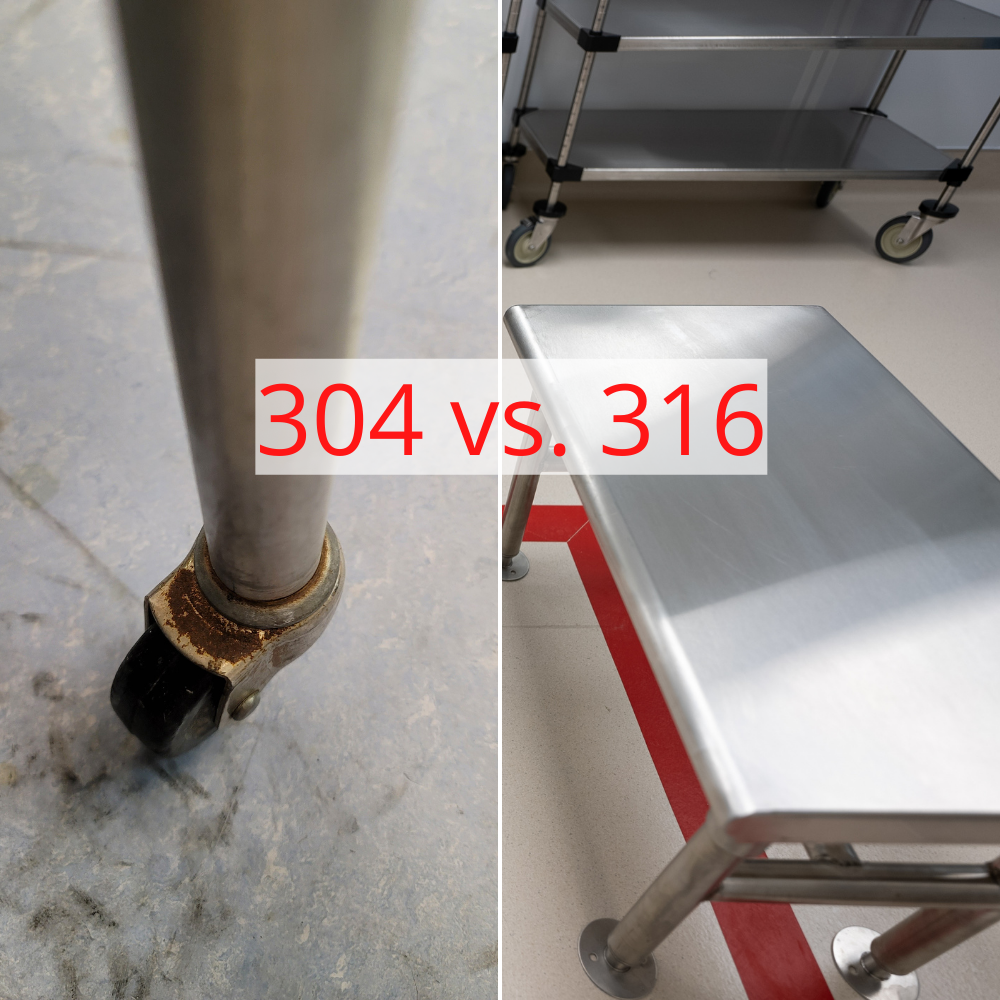 Understanding the types of StainlessSteel in the Pharmacy Cleanroom