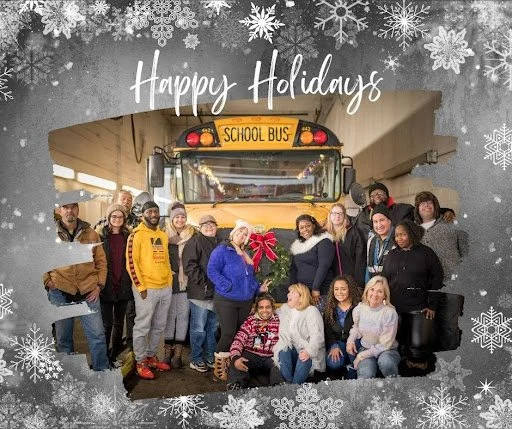 Holiday Spirit At Our Minneapolis School Bus Company