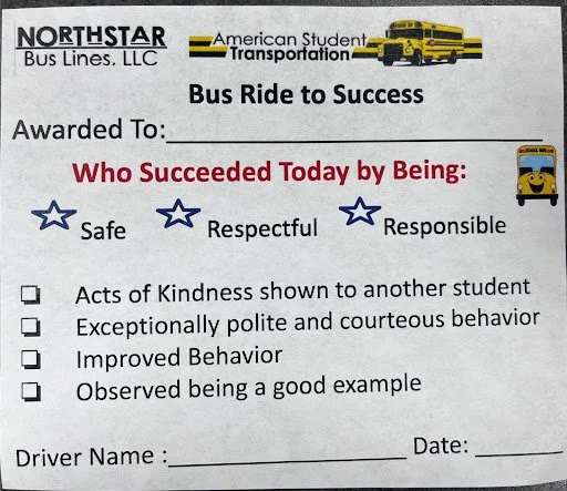 2023 PBIS School Bus Driver WINNERS