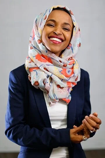 Headshot of Congresswoman Ilhan Omar