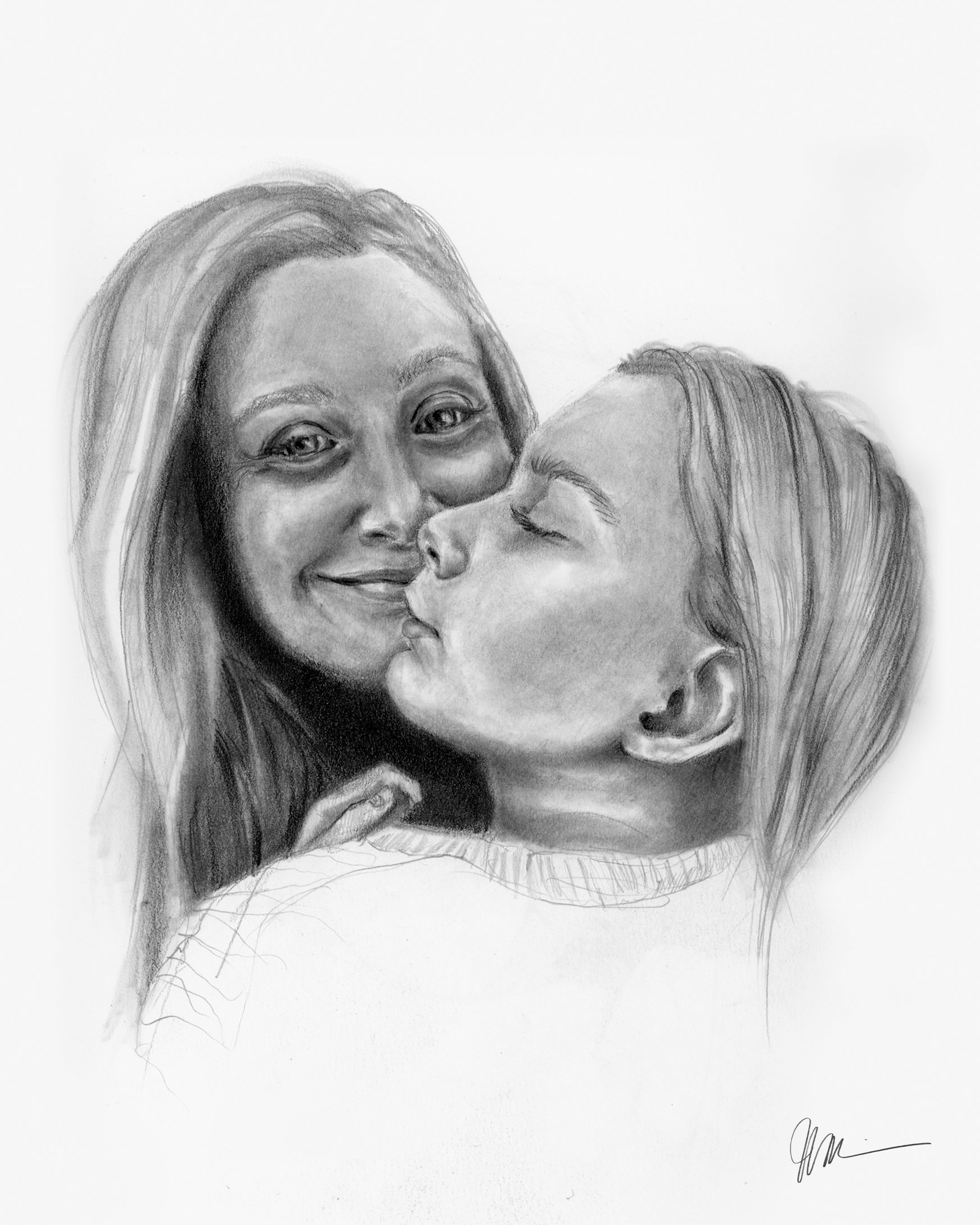 Figure Drawing in Graphite by Ioana Friedman, 2024