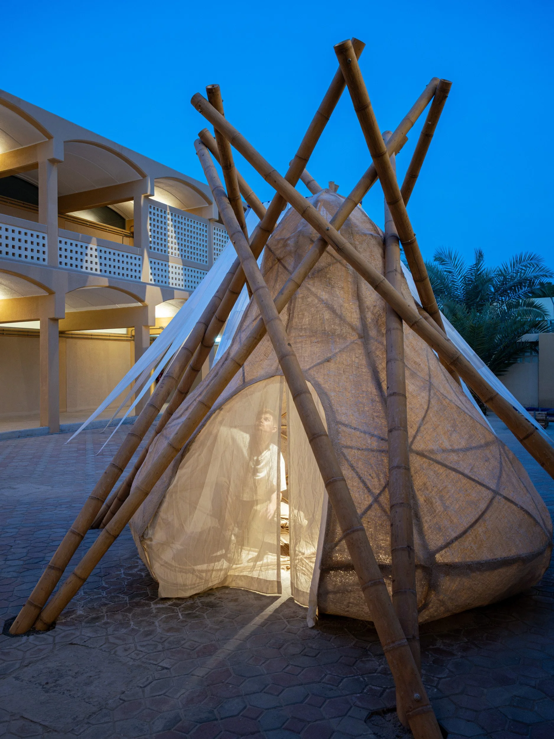 Sharjah Architecture Triennial UAE United Arab Emirates Tosin Oshinowo Henry Glogau & Aleksander Kongshaug installation water