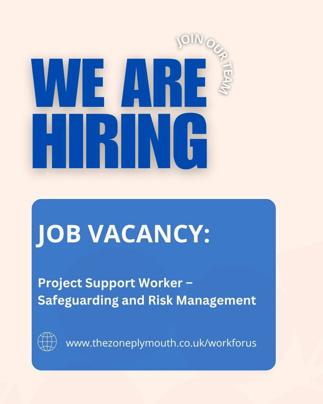 🌟 We&rsquo;re hiring! 🌟

Join our team as a Project Support Worker &ndash; Safeguarding and Risk Management

If you&rsquo;ve got a great eye for detail, strong communication skills, and a passion for helping young people stay safe and supported &md