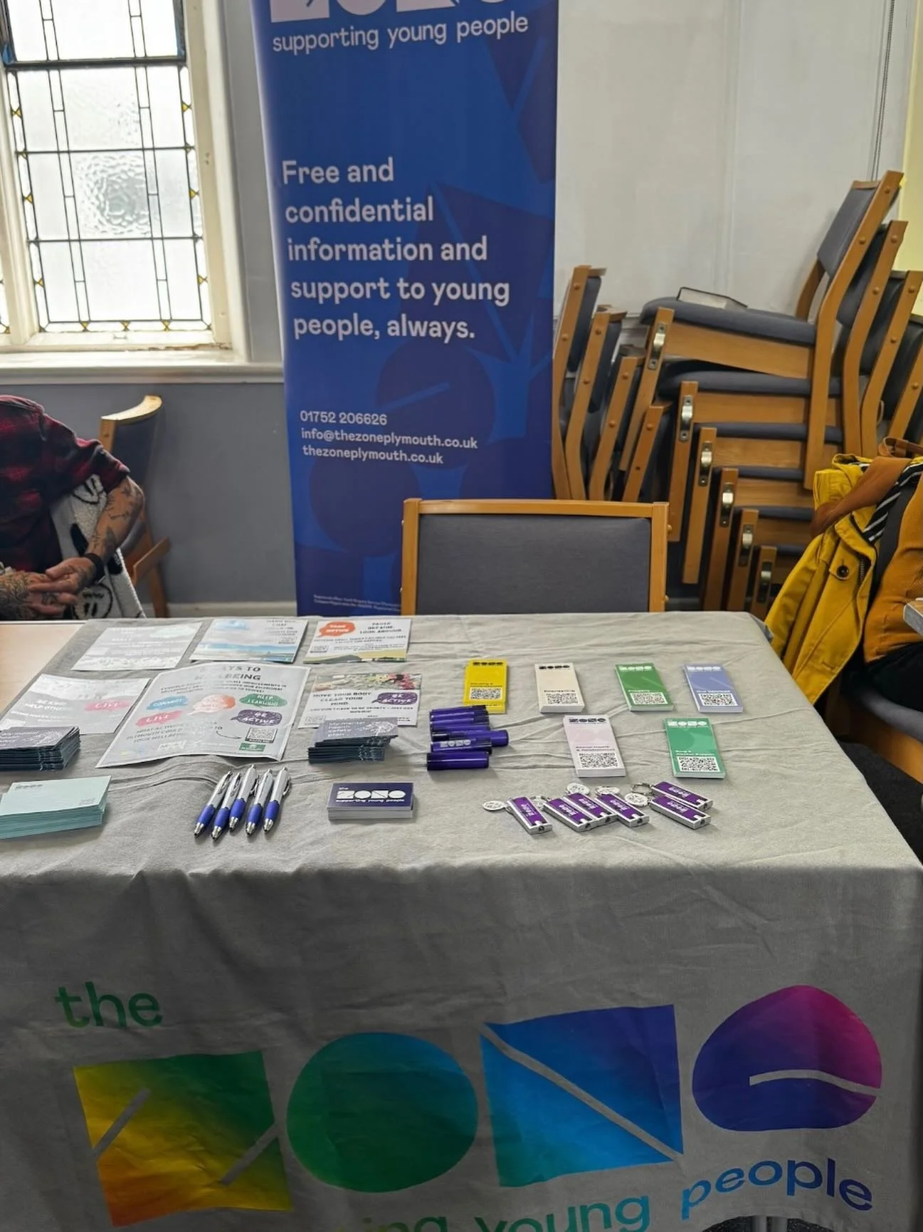 We&rsquo;re here today at the Community Mental Health and Wellbeing Open Day until 4pm 💚

📍 Plymouth Methodist Central Hall, PL1 1BA
☕️ Free refreshments available
🔗 Eventbrite link: [https://bit.ly/MayWellbeingDay](https://bit.ly/MayWellbeingDay)