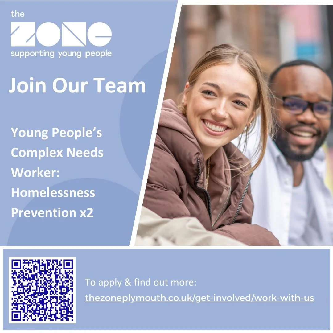 📢 We're Hiring: Young People&rsquo;s Complex Needs Worker &ndash; Homelessness Prevention &amp; Resolution (x2)

💷 Salary: &pound;24,454.04 per annum (pro rata for part-time hours)
⏰ Hours: 1 x 37 hours per week and 1 x 30 hours per week
📍 Plymout