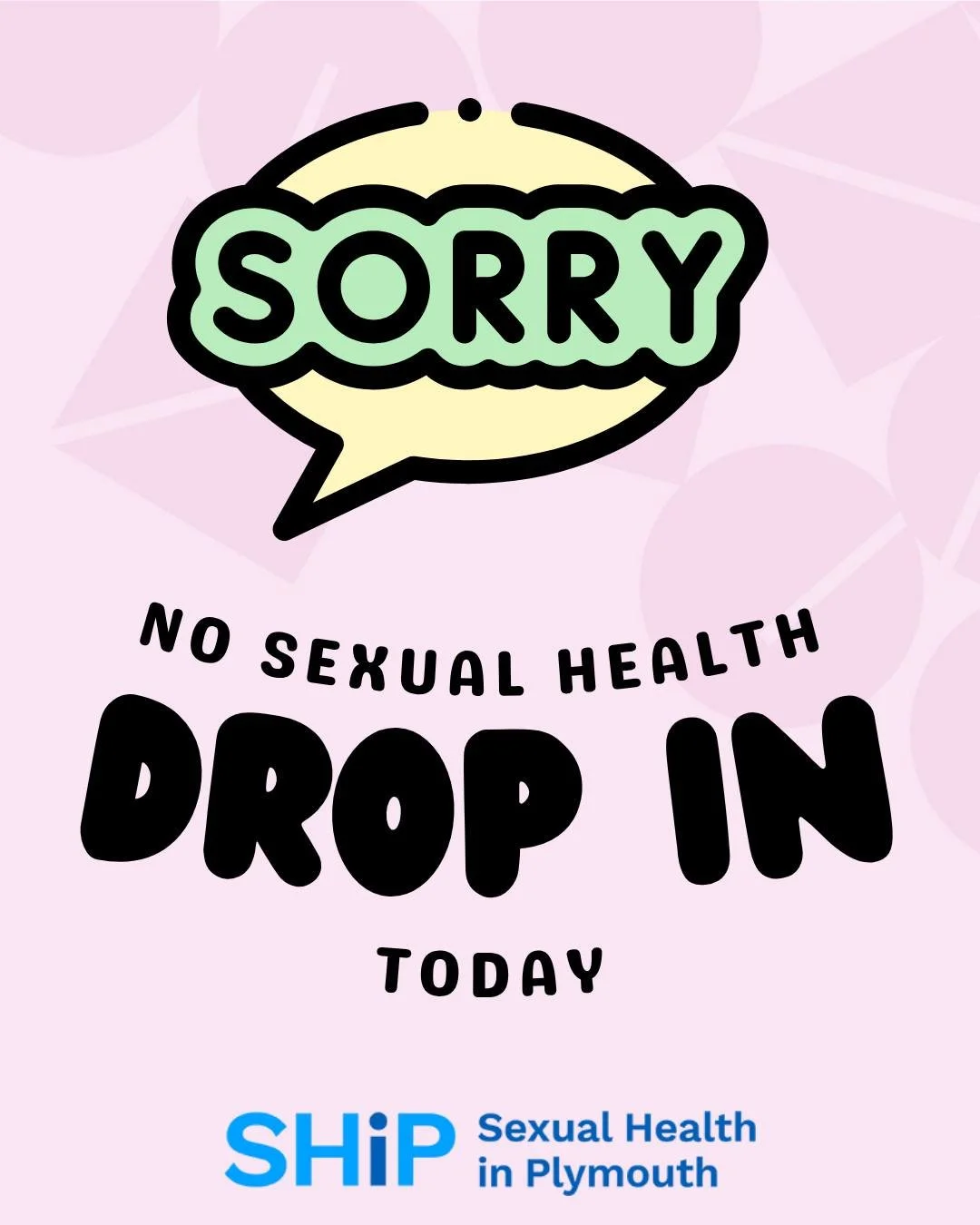⚠️ Nurse Drop-In Update ⚠️

Unfortunately, due to staff sickness, our Nurse Drop-In on Thursday 11th June will not be running.

We apologise for any inconvenience this may cause and thank you for your understanding.

If you need support during this t