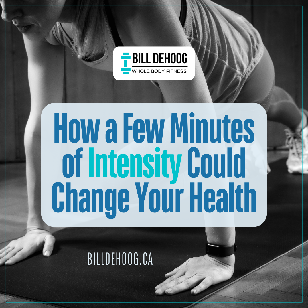 Why a Few Minutes of Intensity Could Change Your Health (More Than You Think)