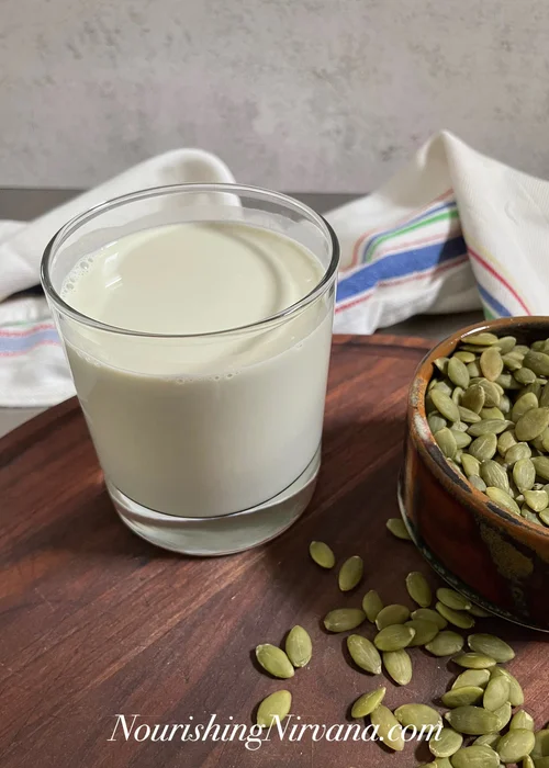 Pumpkin Seed Milk — Nourishing Nirvana