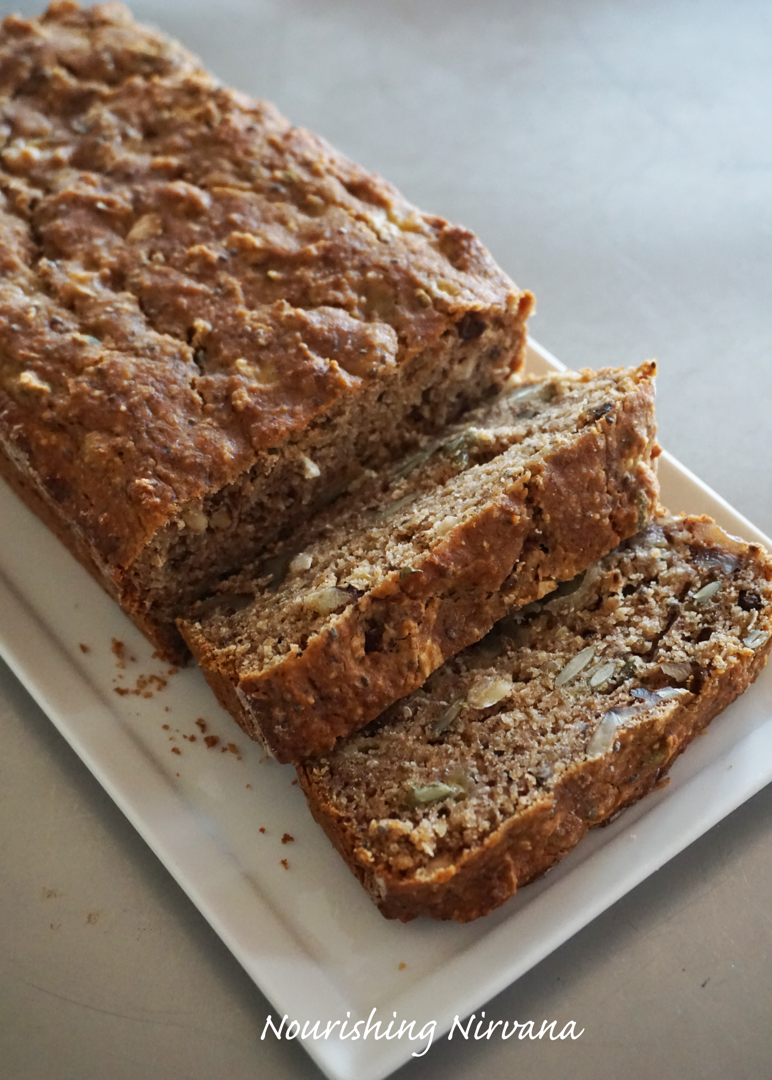Trail Mix Banana Bread