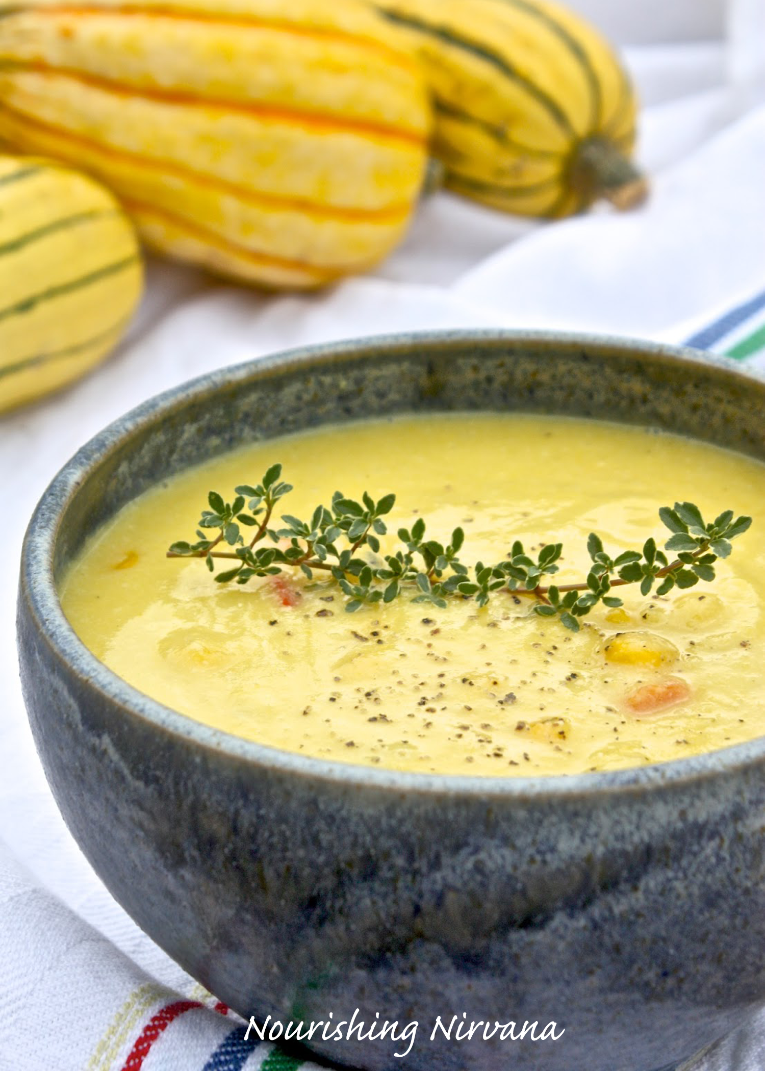 Delicata Corn Chowder