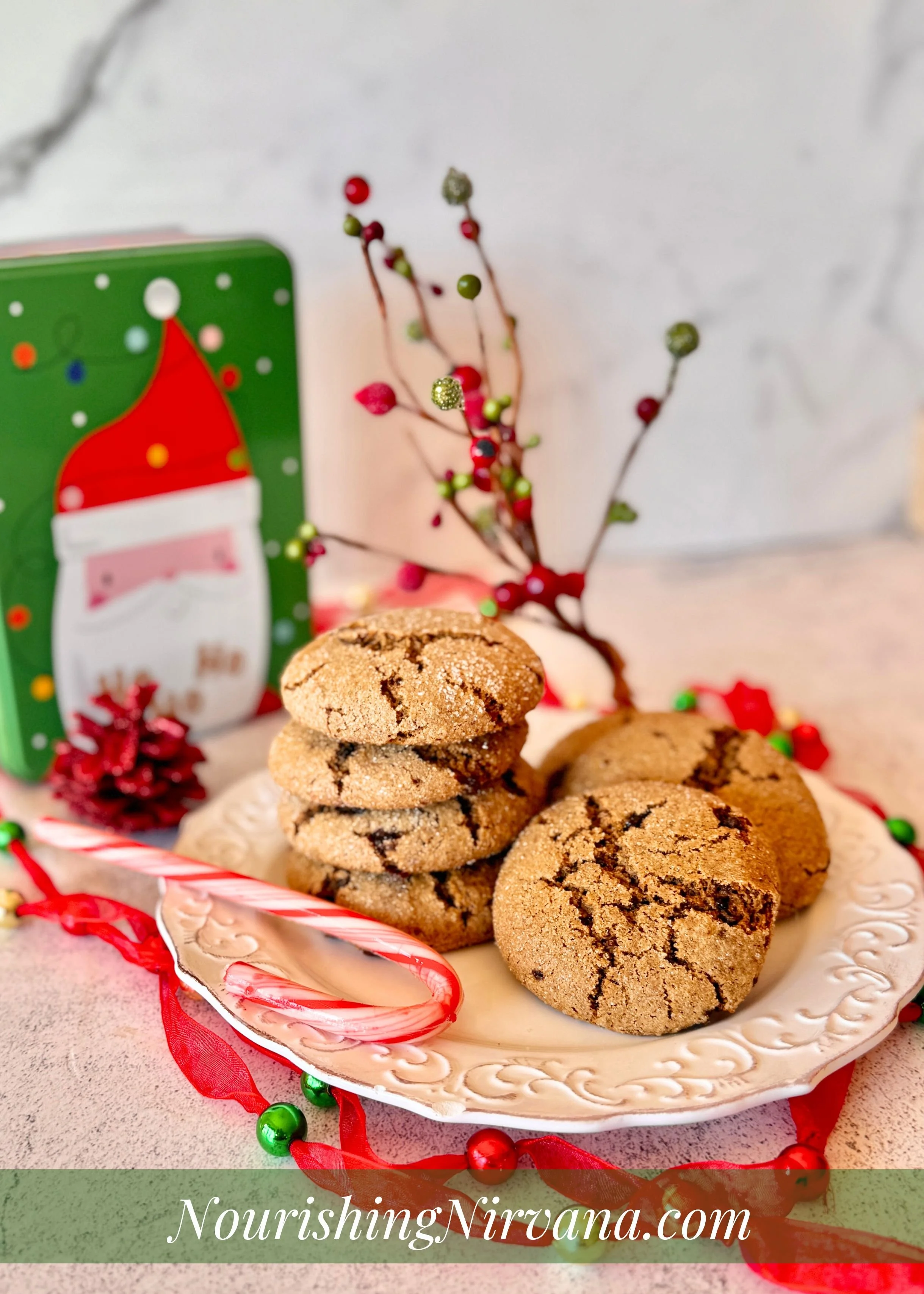 Ginger Molasses Cookies