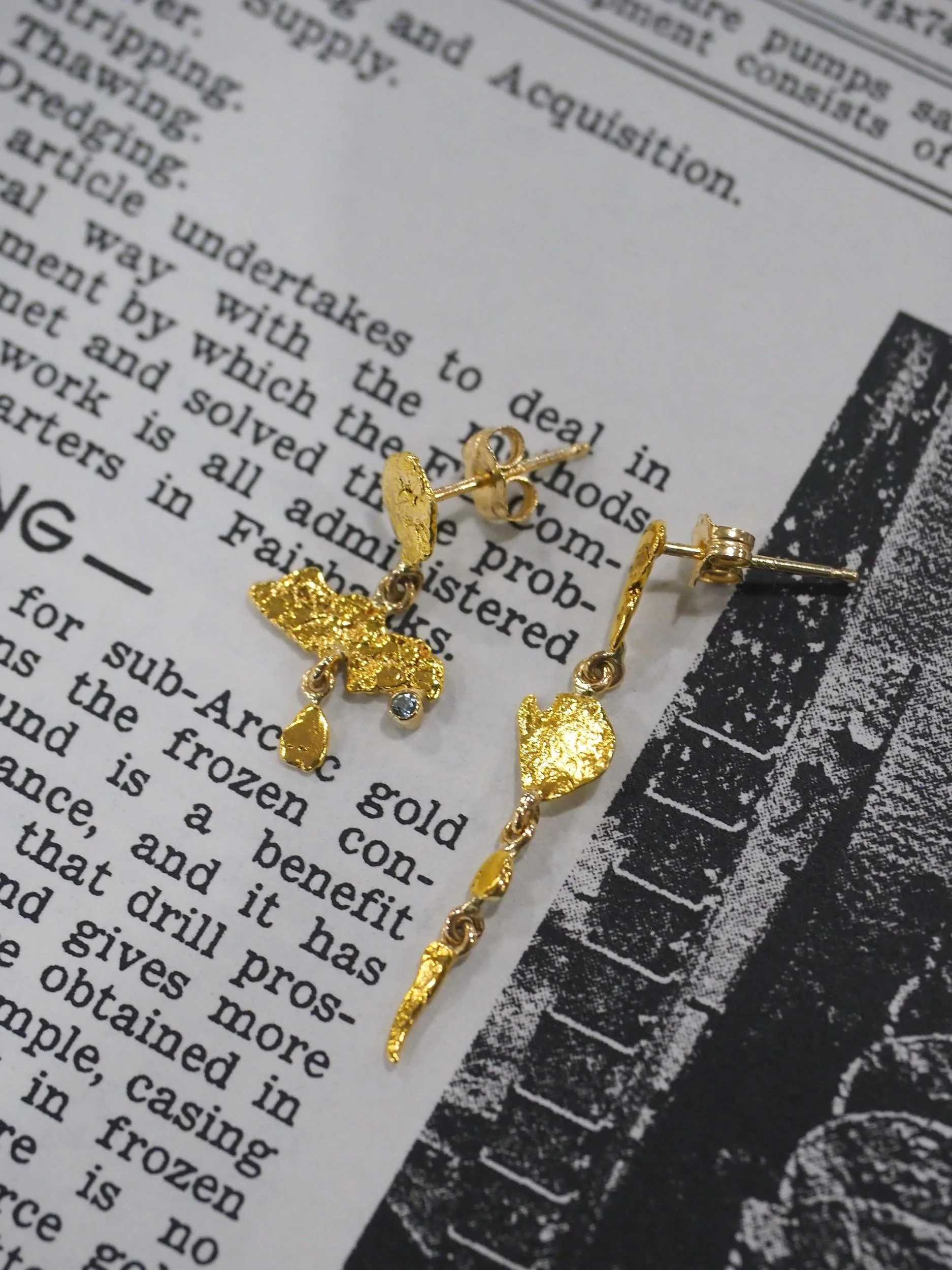 Goldstream Earrings