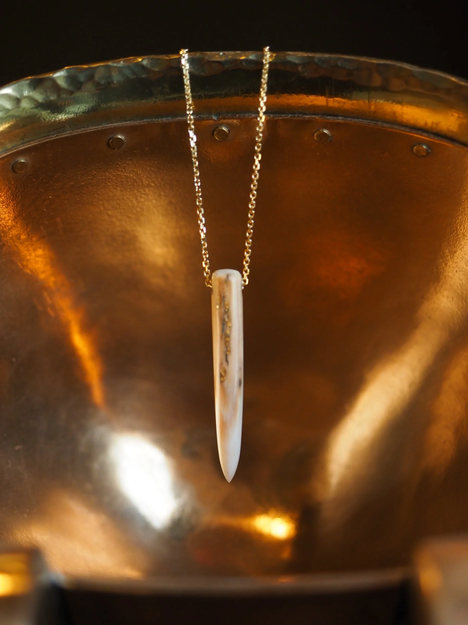 Mini Tusk Tip Necklace