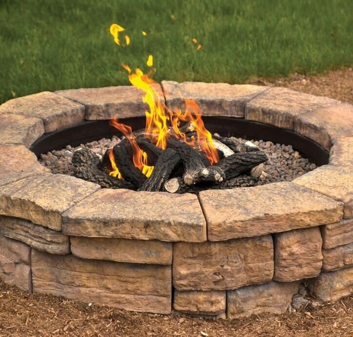 BELVEDERE ROUND FIRE PIT KIT