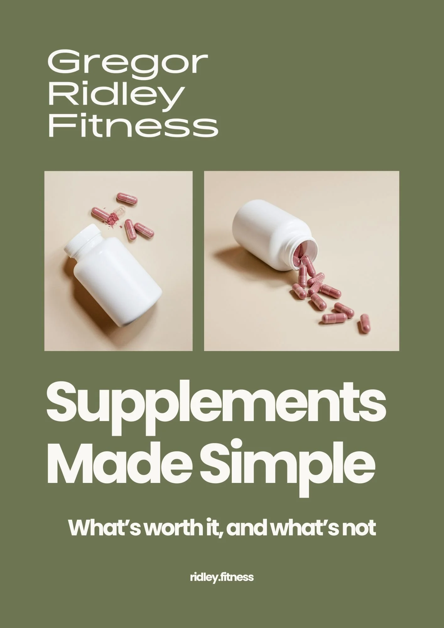 SUPPLEMENTS MADE SIMPLE