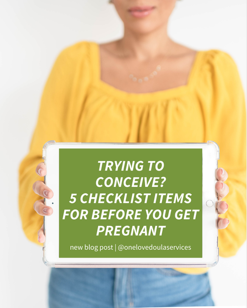 Trying to Conceive? 5 Checklist Items For Before You Get Pregnant — One