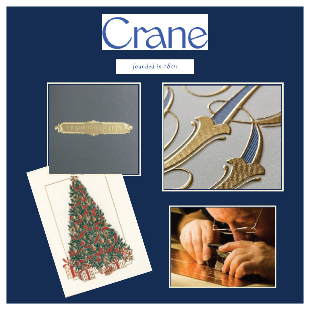 Crane and Co. closed earlier this week, and I find myself nostalgic over the loss of an American treasure. 
  Established by Zenas Crane in 1801 to print currency, the company printed significant items during its 123 year history that are historicall