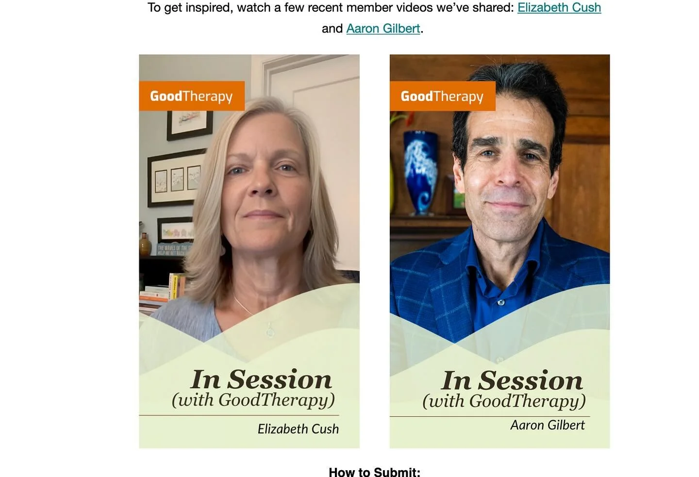Pretty cool to see my face featured in an email from @good_therapy !
You can watch my tip on their account or in my story!
