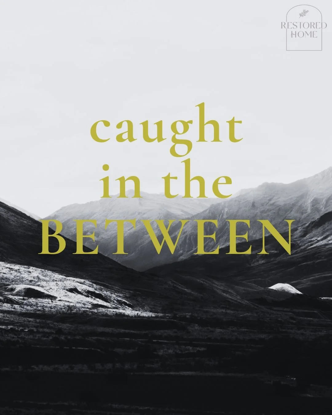 B E T W E E N
What do we do with the in-between? We grieve and lament Jesus on the cross, the Lamb of God slain for the sins of the world. And we know that Sunday is coming&mdash;resurrection, hope, life, joy.

But what about Saturday&mdash;between t