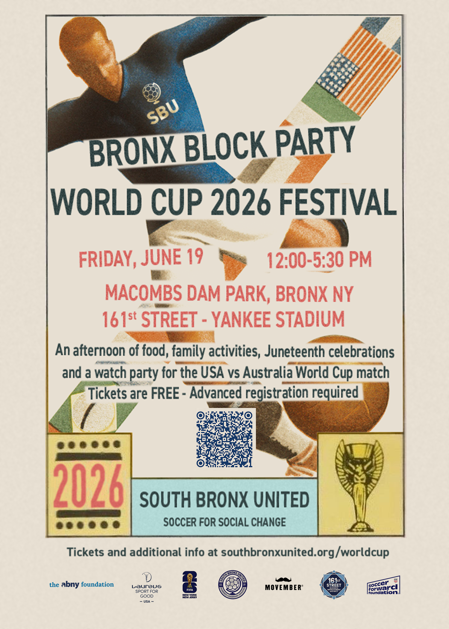 Bronx Block Party World Cup 2026 Festival
