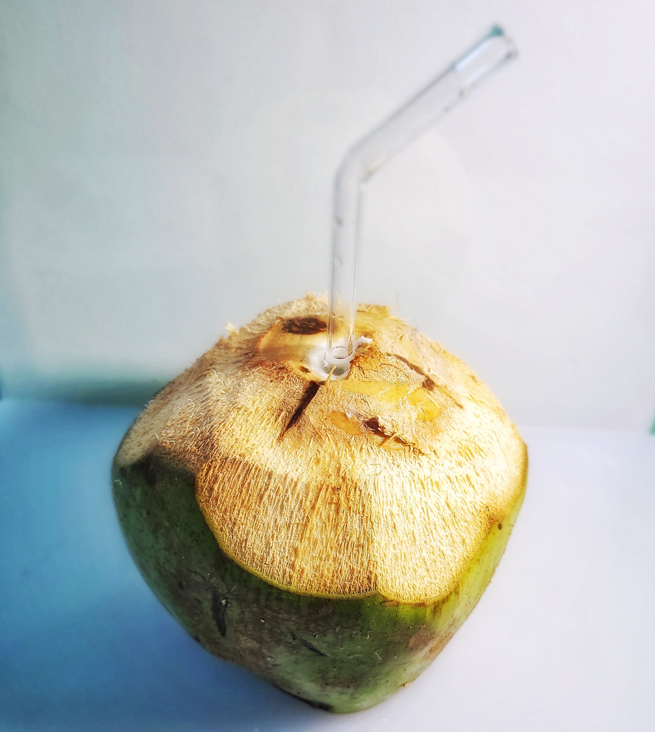 Drink From an Organic Maui Coconut