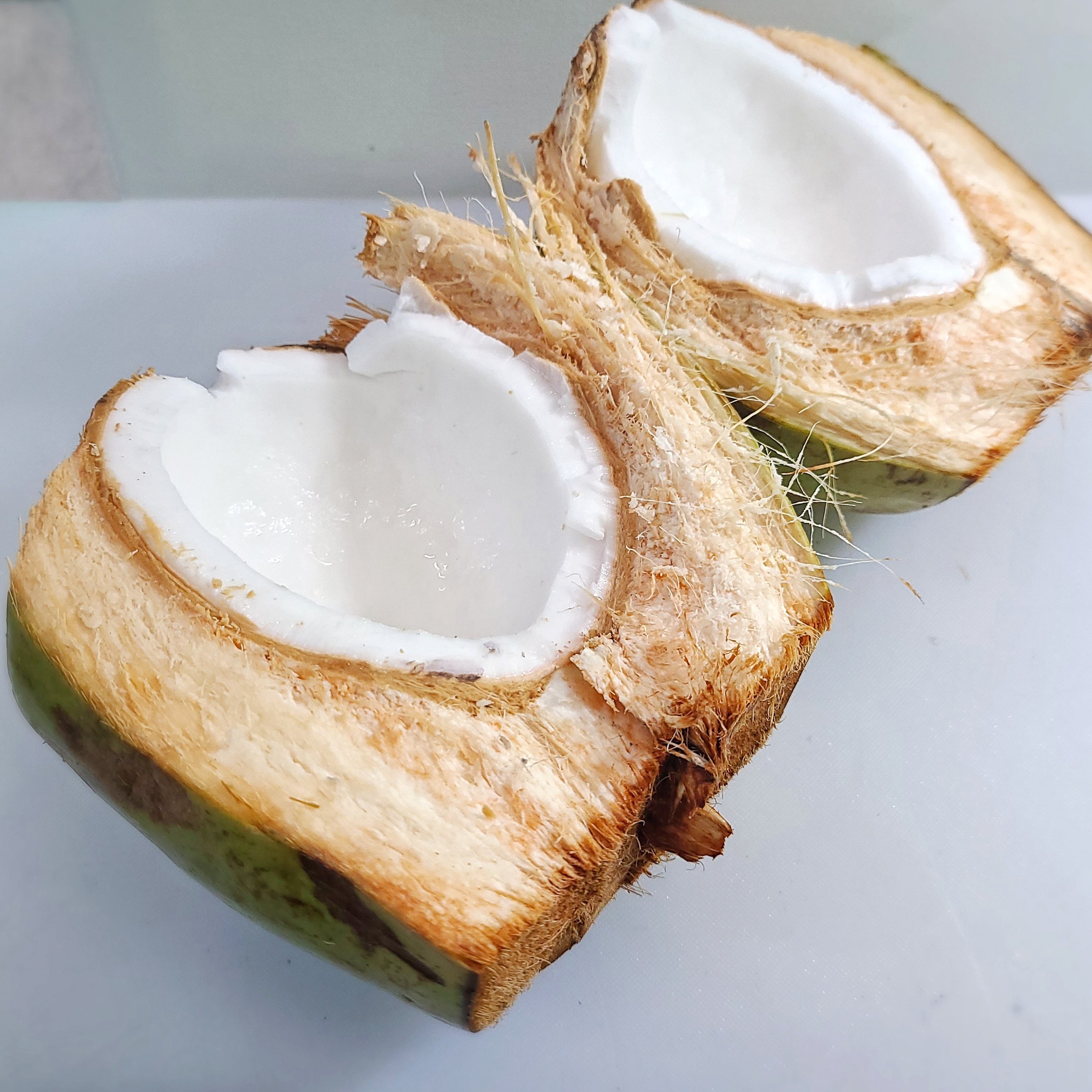 Coconut-meat inside 