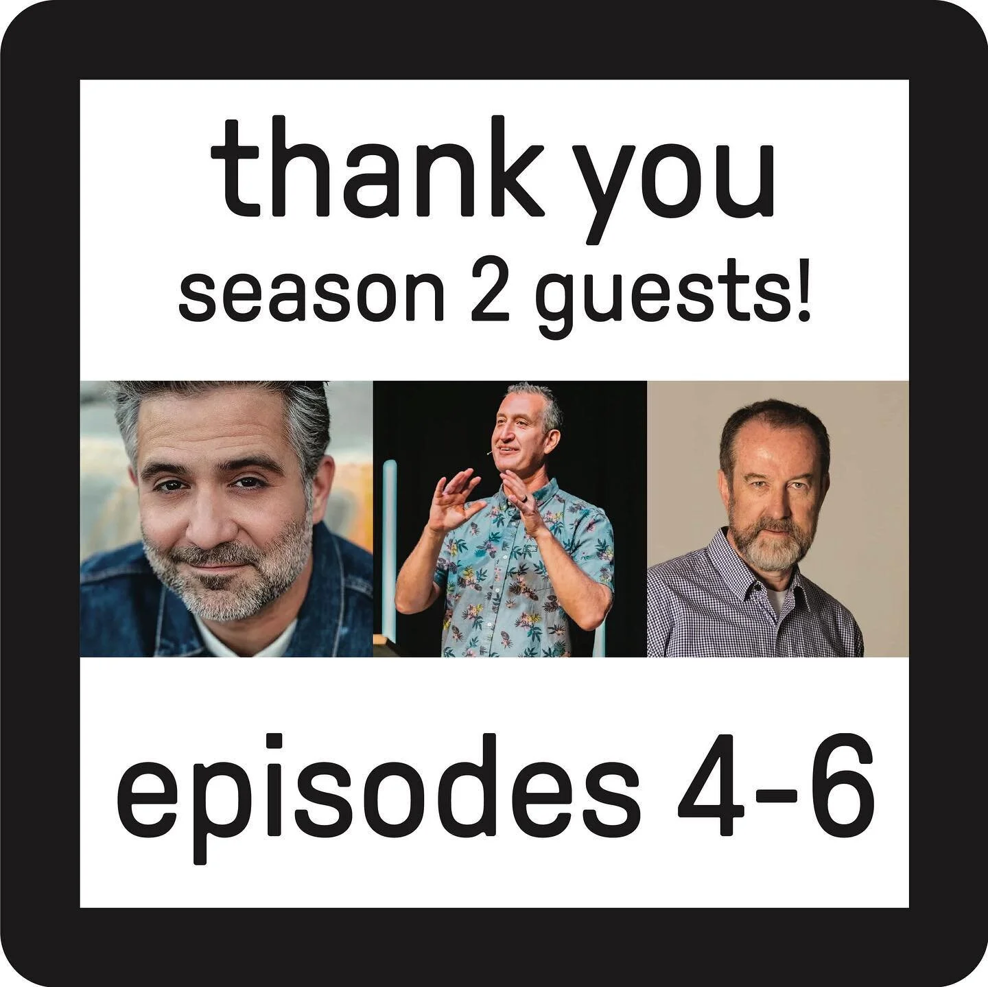 Absolutely loved every guest I had on Season 2 and the open and honest conversation we had. Catch up if you missed one! 
*link in bio