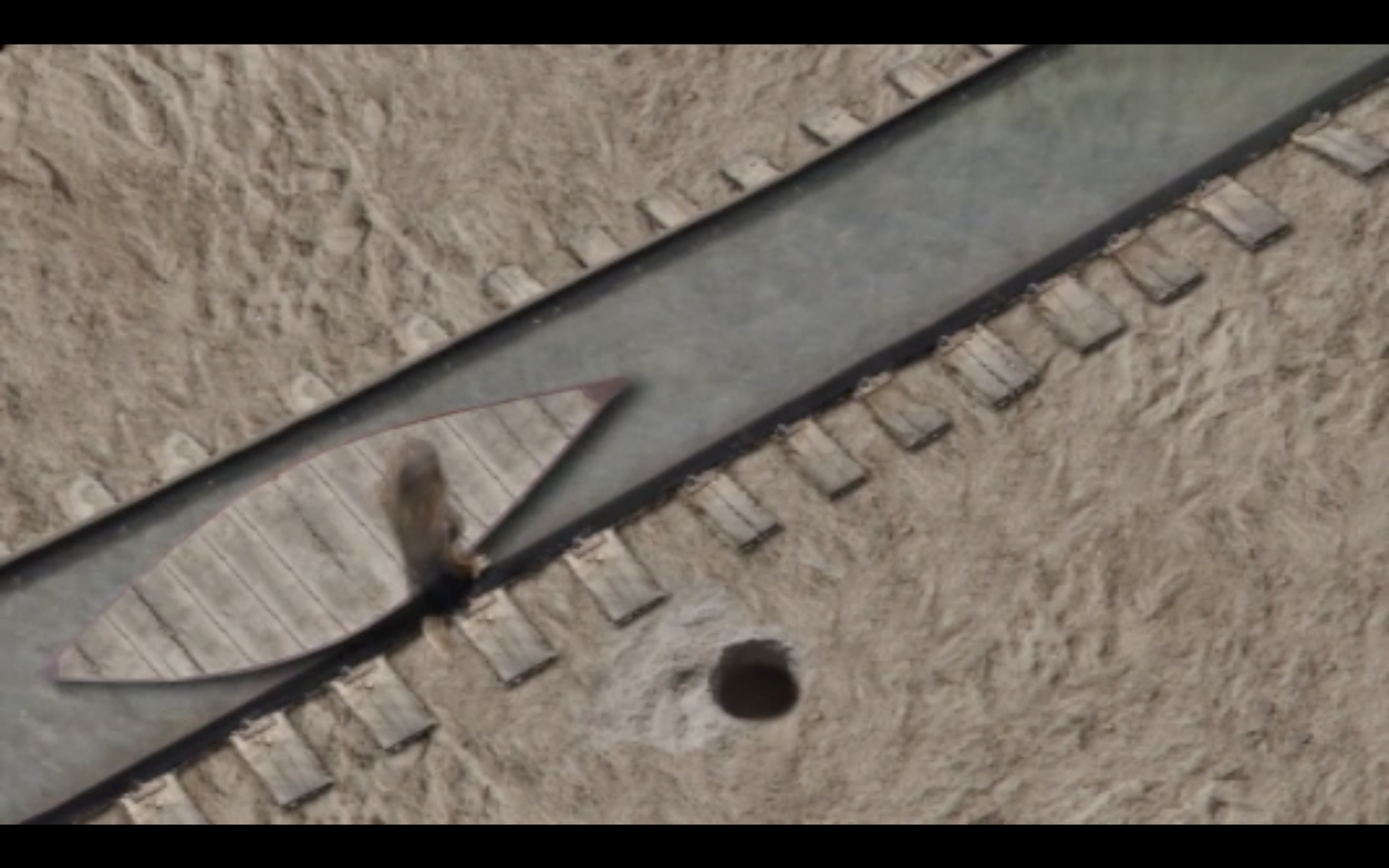 Eden Ofrat Auerbach, The Station, 2009, Video projection, 02:49 mins