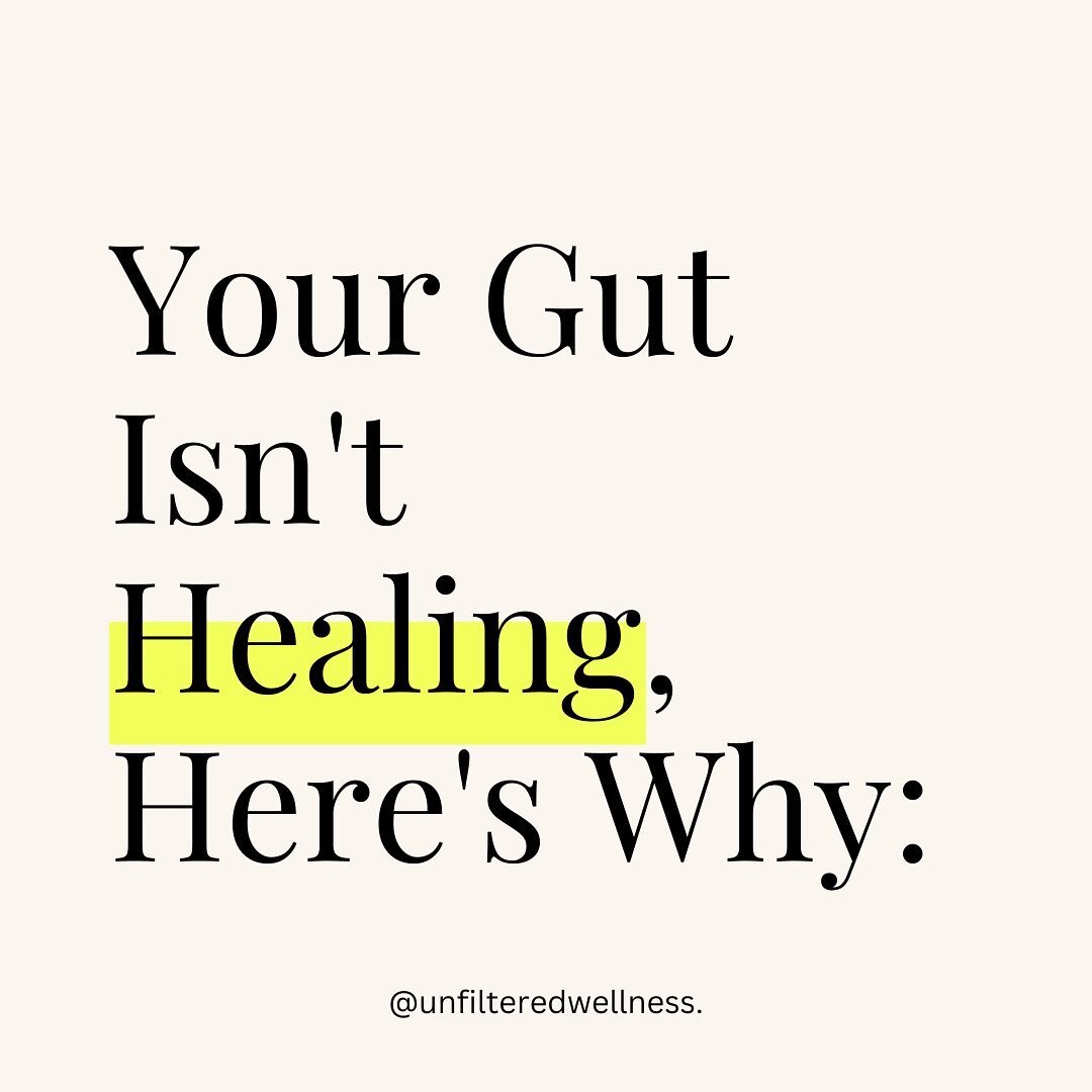 avoid these 5 mistakes when healing your gut 👆🏼

they call the gut the &ldquo;second brain&rdquo; but it&rsquo;s more like the first brain. so much of what our gut does determines how our brain fires. 

gut health determines how well our hormones f