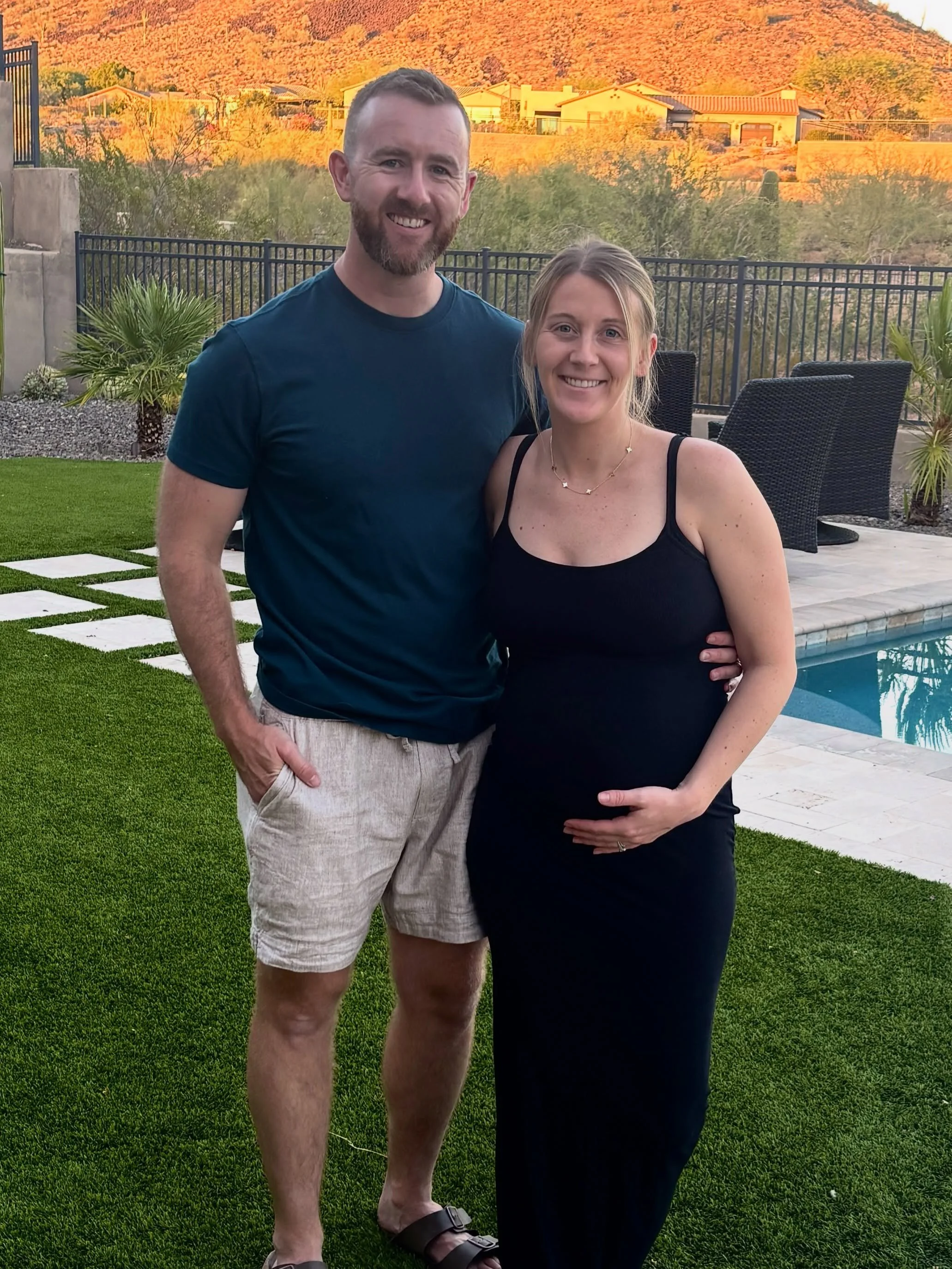 Dad&rsquo;ed so hard we decided to add another 👶🏼 baby #2 coming this fall!

Our kids kit the jackpot with you as their dad. Happy Father&rsquo;s Day, we love you the most! 🩵