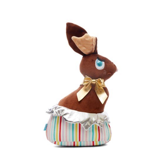 Bark Lil' Bunny Chew Chew Plush Dog Toy