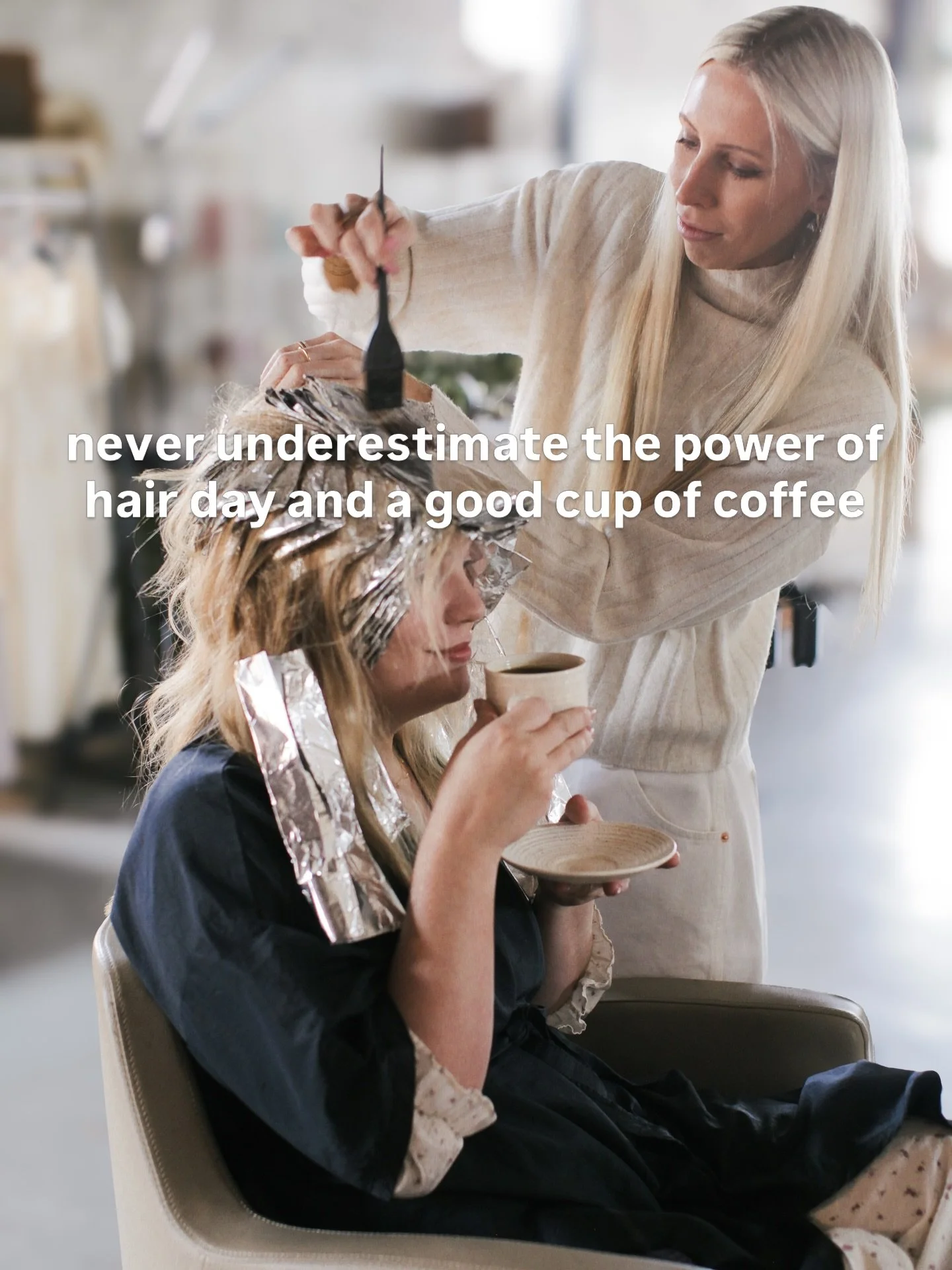 Hair day 🤝 coffee 

#todayisbeautiful #maeavondale #maebabes #junecoffee