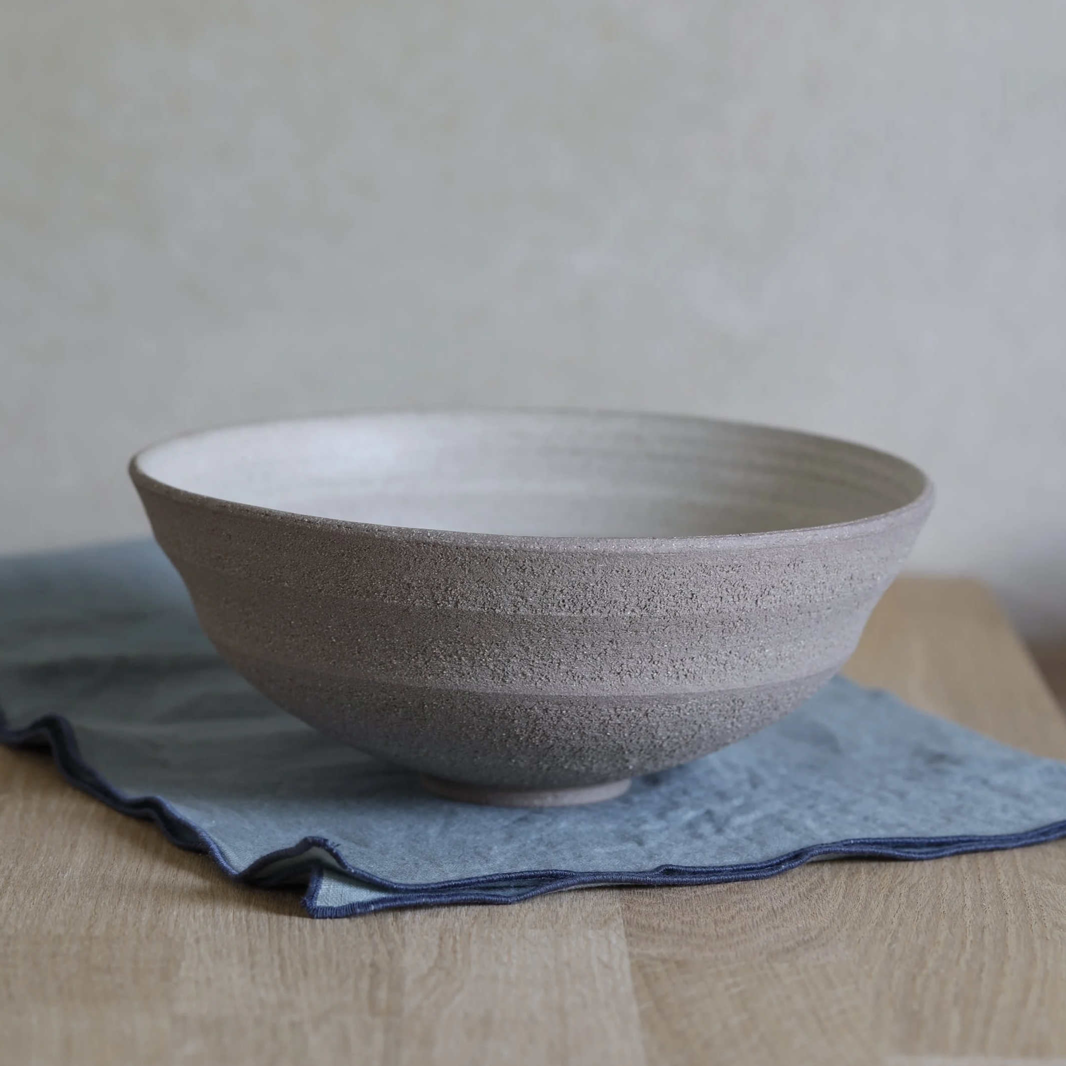 Bowl with facets