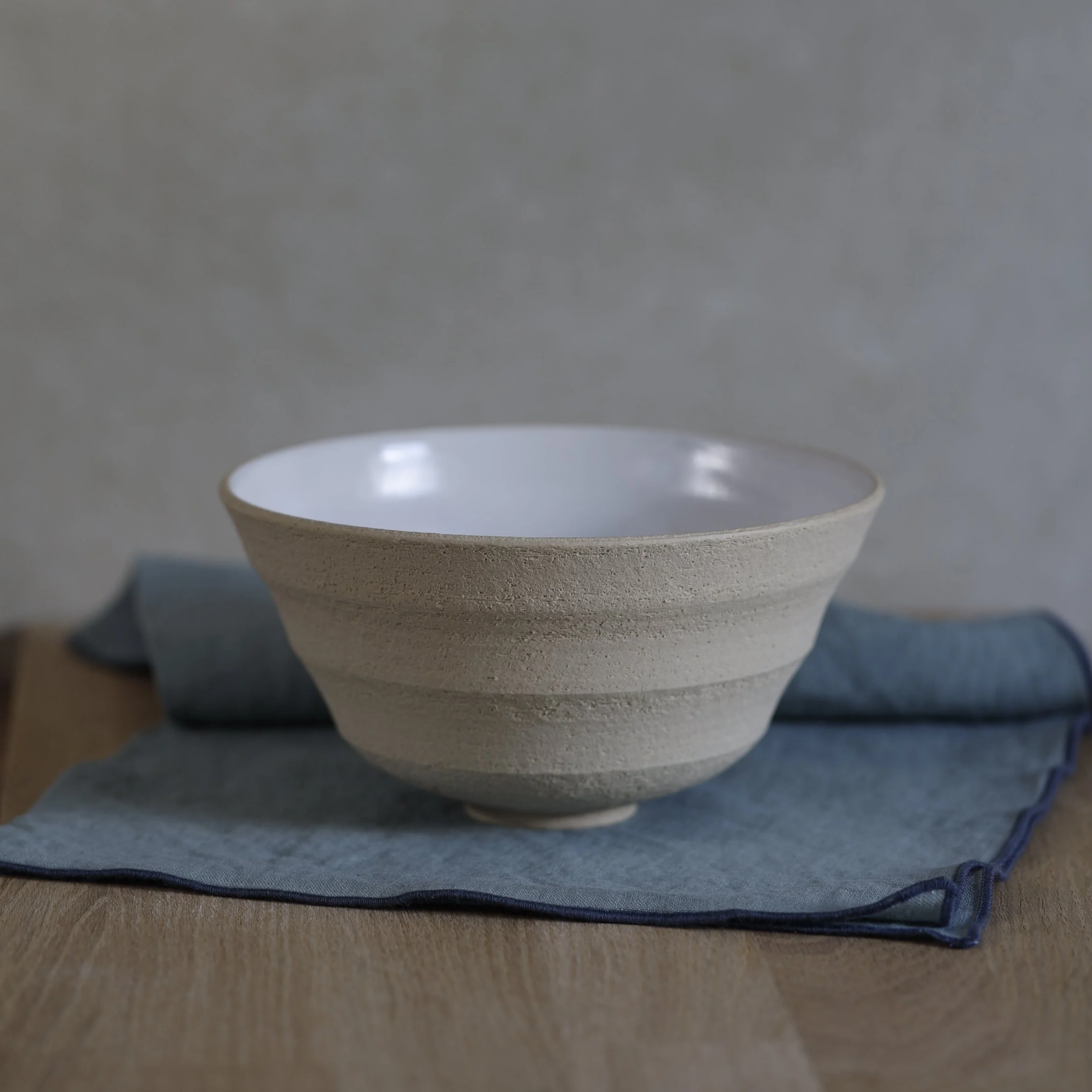 Small bowl with facets