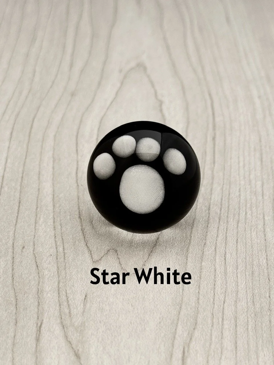 Paw Print Star White.JPG