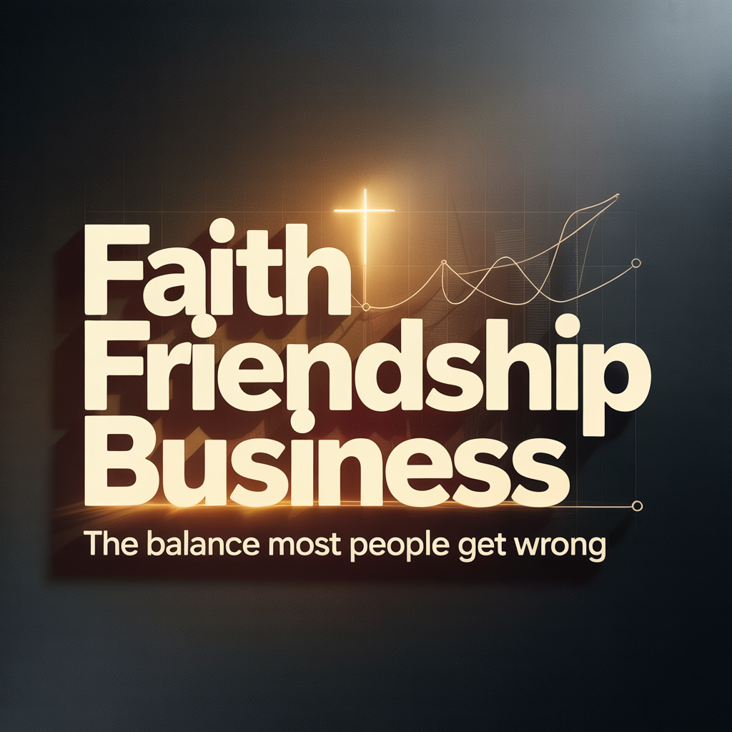Why Faith, Friendship - Business Don’t Work… Unless You Do This! episode artwork