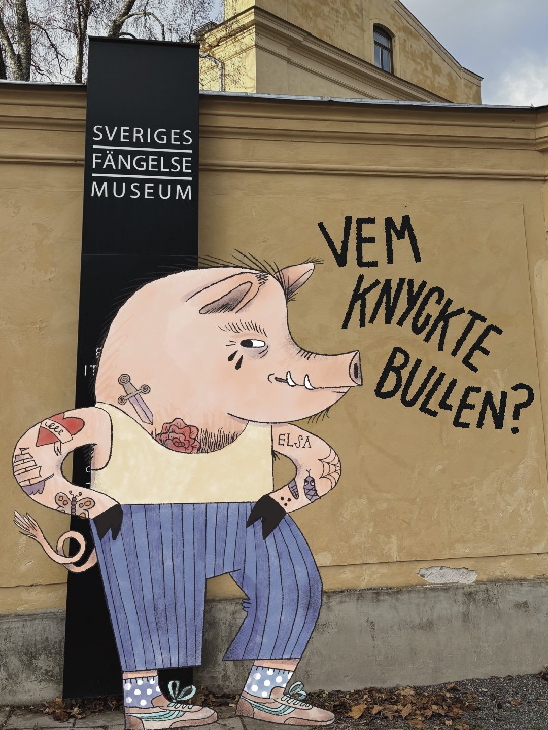 Djurkaraktärer till Sveriges fängelsemuseum