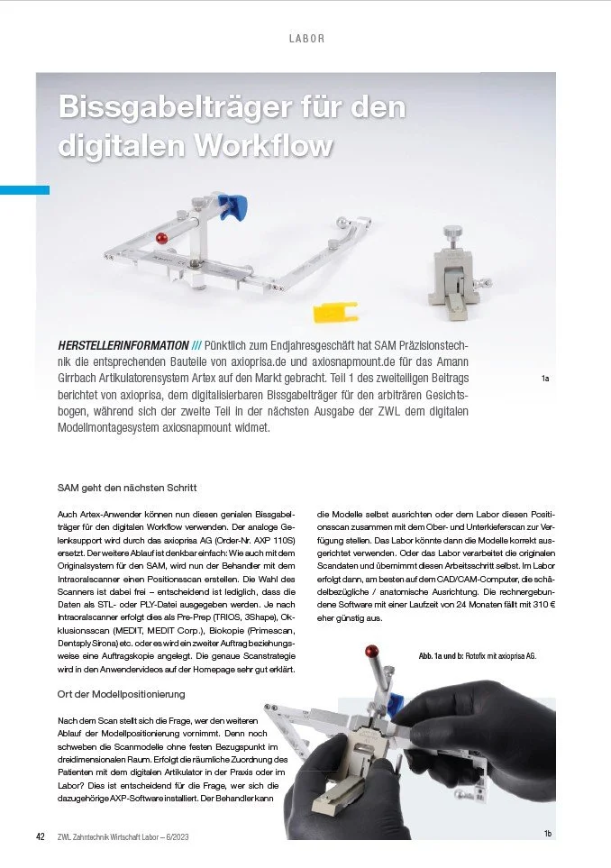 ZWL 06/2023 - Bissgabelträger für den digitalen Workflow