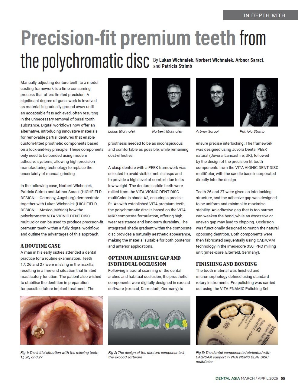 Dental Asia 3-4/2026 - Precision-fit premium teeth from the polychromatic disc