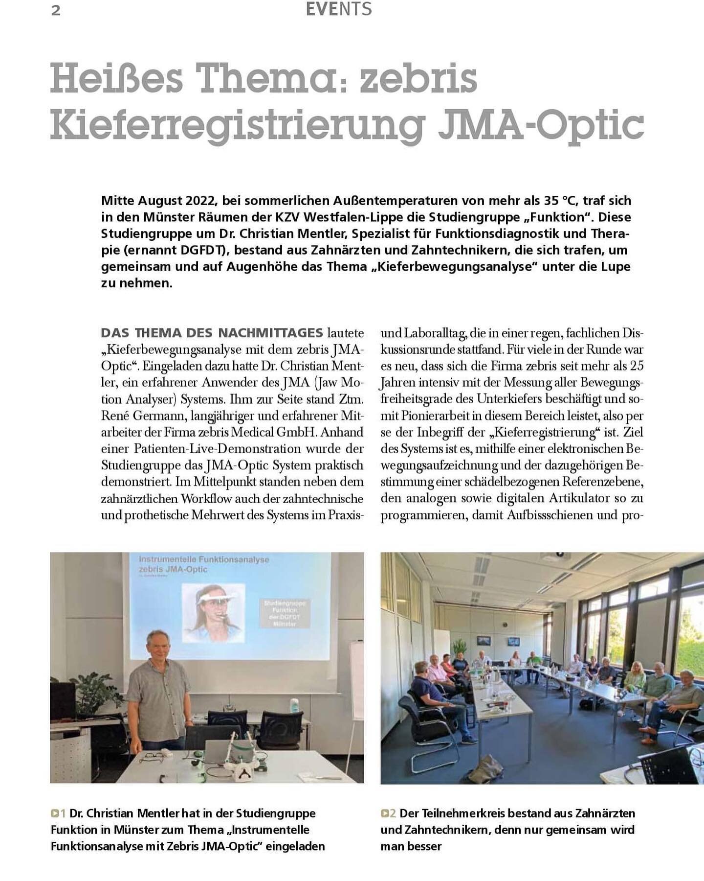 HIGHFIELD.DESIGN. .#highfielddesign
HIGHFIELD - PUBLISHING 
DENTAL DIGITAL M&auml;rz 2023
Hei&szlig;es Thema: zebris Kieferregistrierung  JMA-Optic
.

#highfielddejsign #dental #dentaltechnician #zahntechnik #dentistryworld #implant ##zirconia#dental