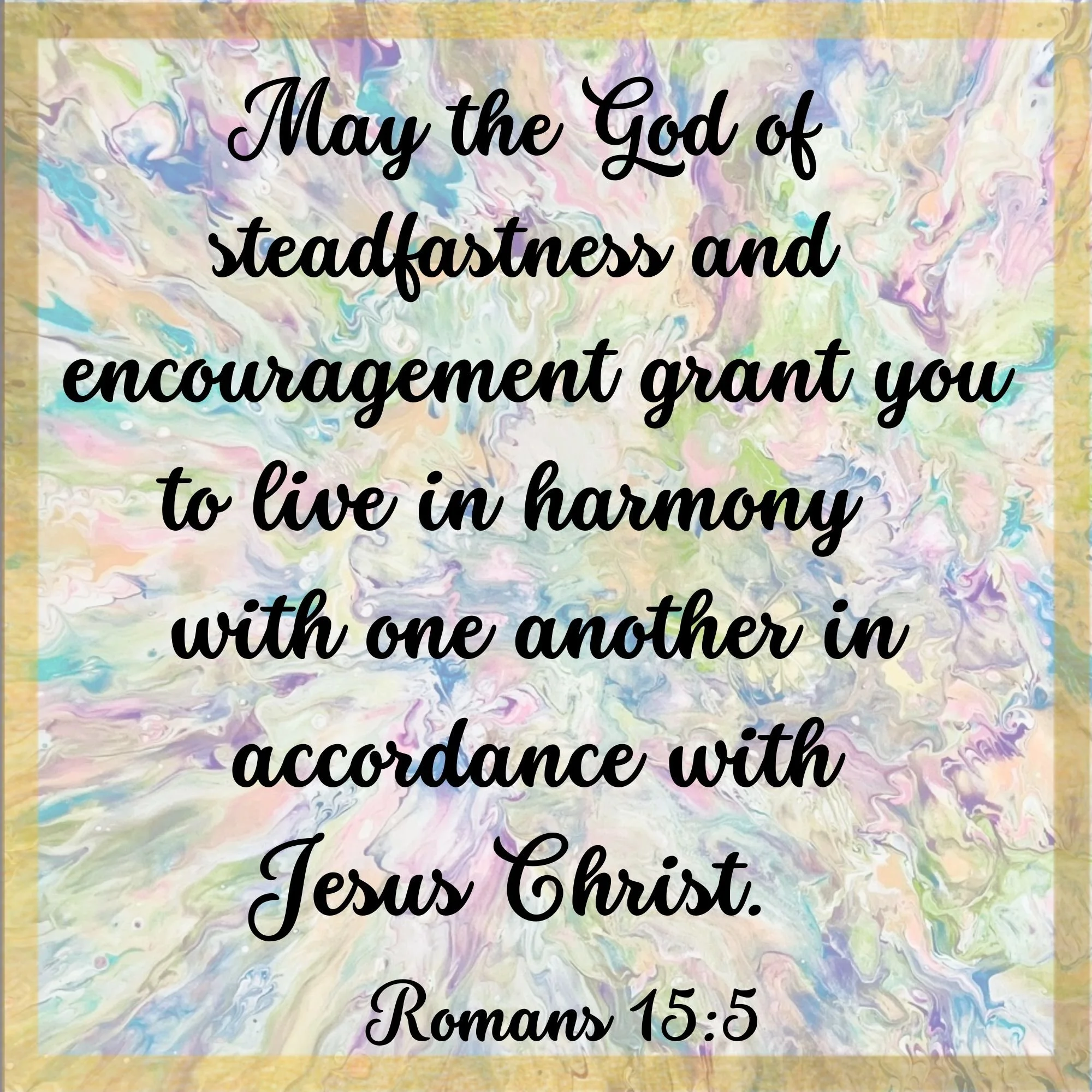 May the God of Steadfastness