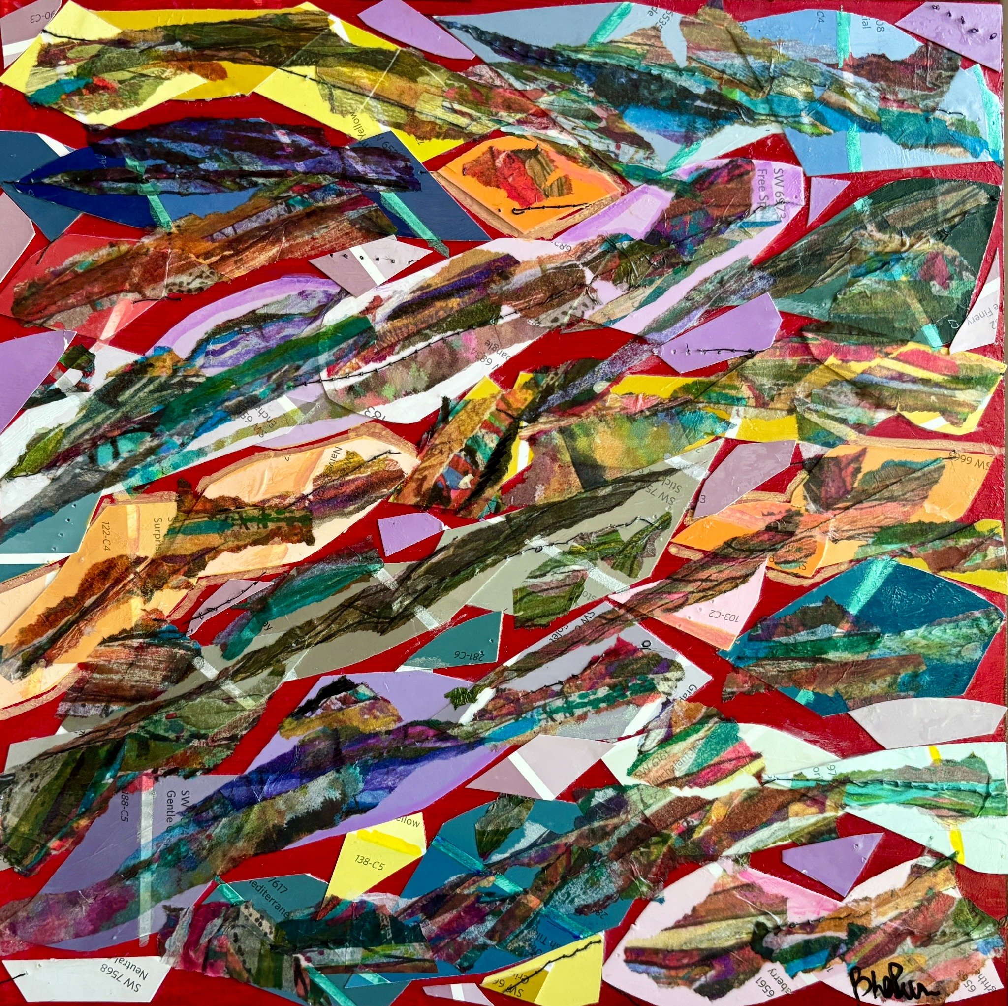Summit Rise | Original Abstract by Beth LaPenna