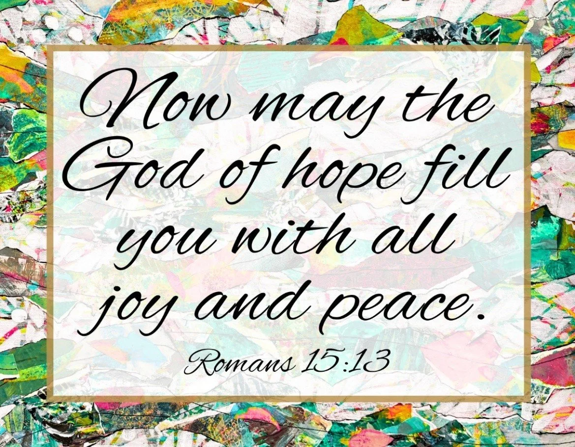 Now May The God Of Hope Notecards