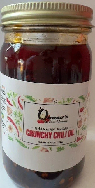 Queen's Ghanaian Vegan Crunchy Chili Oil