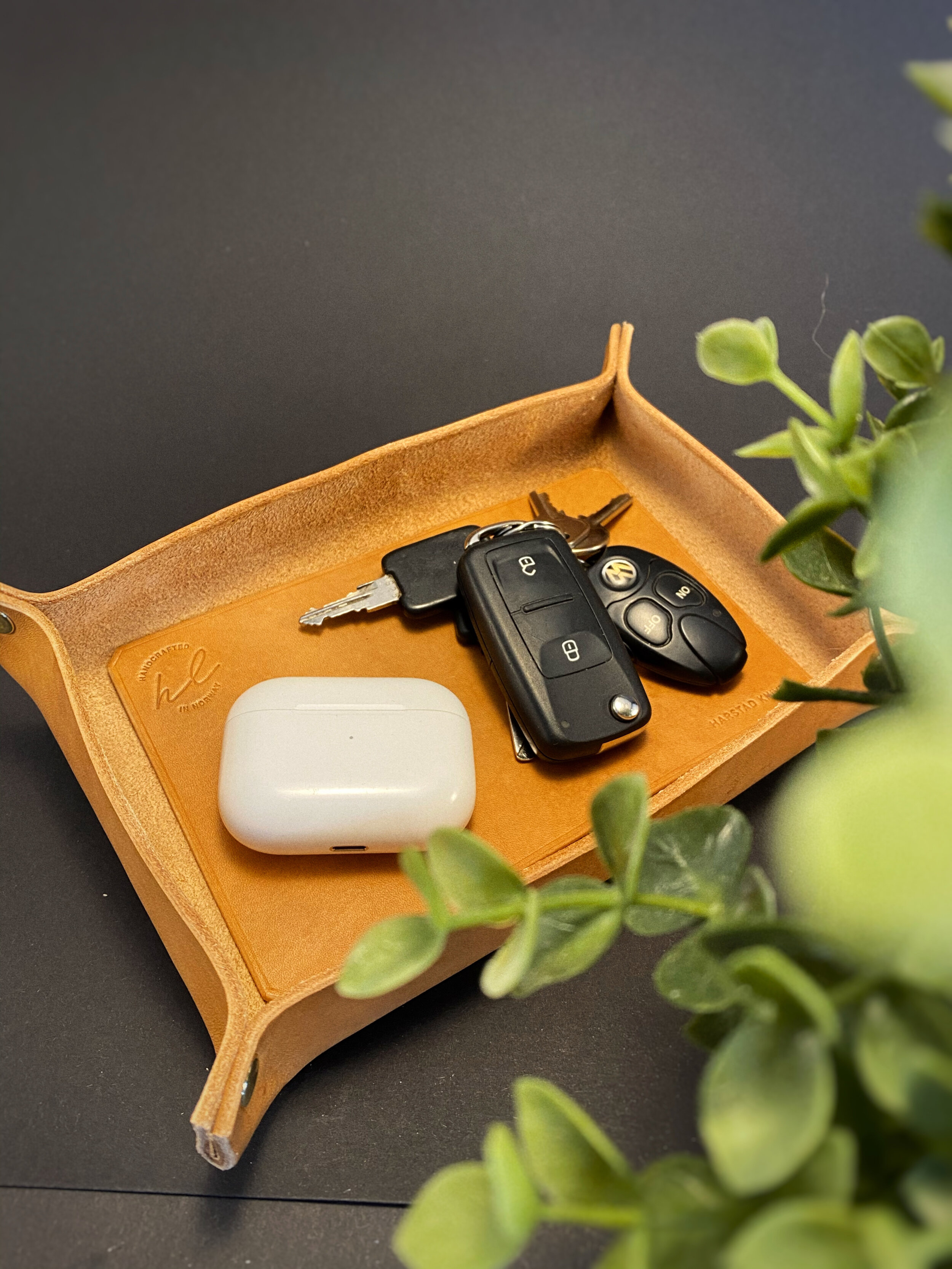 Full Grain Leather Tray
