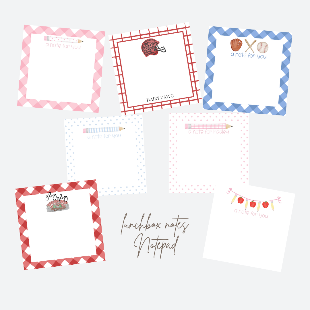 Back to School Notepads