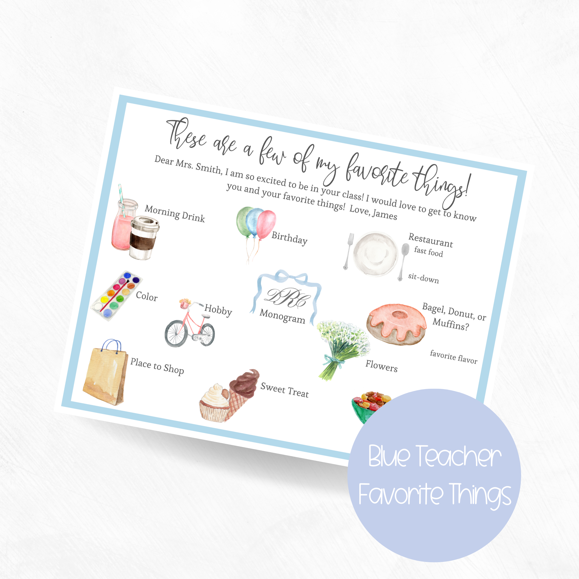 Teacher FAVORITE Things