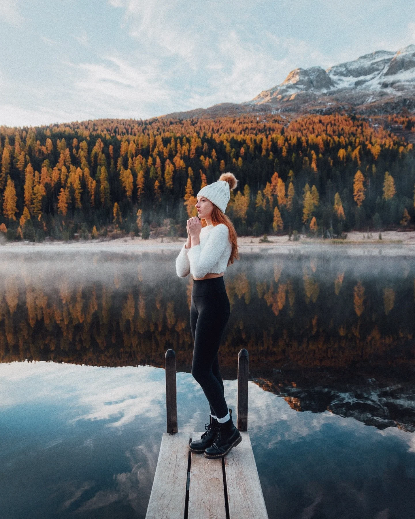 Crisp mountain mornings 🏔️🍂

Everyone talks about doing a European summer&hellip;but personally I find that fall in Europe can&rsquo;t be beat. There&rsquo;s way less crowds and the foliage is absolutely beautiful.

These photos were taken on an Oc